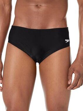 Speedo Men's Swimsuit Brief Powerflex Eco Solid Adult 38
